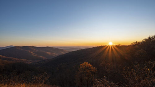 Sunset, Mountains, Sun HD Wallpapers Free Download (2)