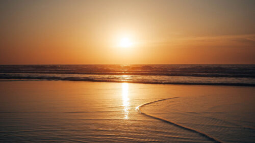 Sunset, Sea, Water HD Wallpapers Free Download