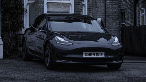 Tesla, Car, Black Wallpapers Free Download