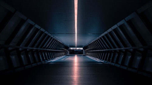 Tunnel, Distance, Glow Wallpapers Free Download