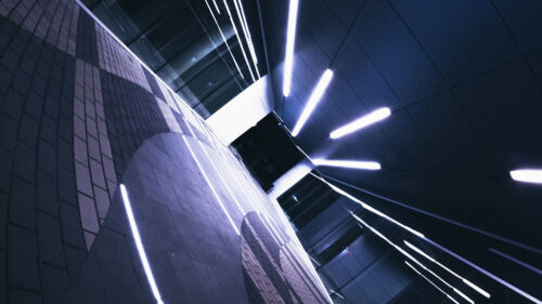 Tunnel, Light, Neon Wallpapers Free Download