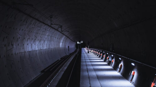 Tunnel, Subway, Rails Wallpapers Free Download
