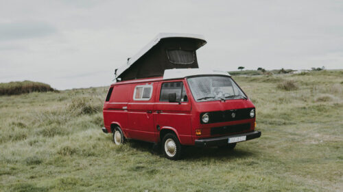 Van, Car, Red Wallpapers Free Download