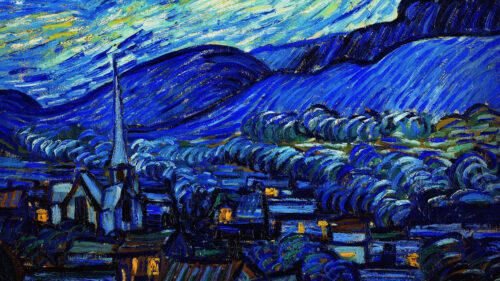 Van, Gogh, Starry, Night Wallpapers Free Download