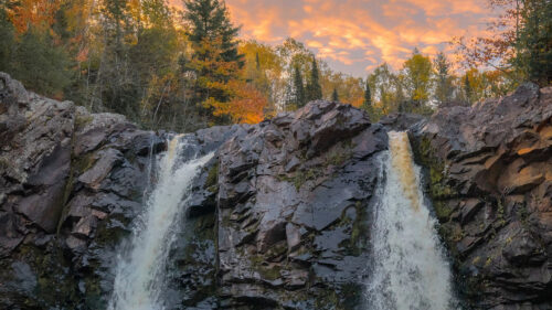 Waterfall, Cliff, River Wallpapers Download