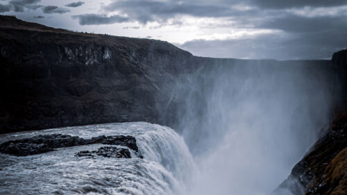 Waterfall, Cliff, Rock Wallpapers Download