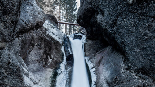Waterfall, Rock, Cliff Wallpapers Download (3)