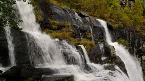 Waterfall, Rocks, Stones Wallpapers Download (2)