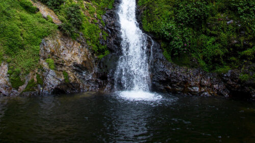 Waterfall, Stream, Rock Wallpapers Download