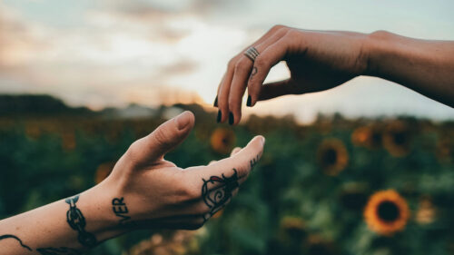 Hands, Touch, Tattoos HD Wallpapers Free Download