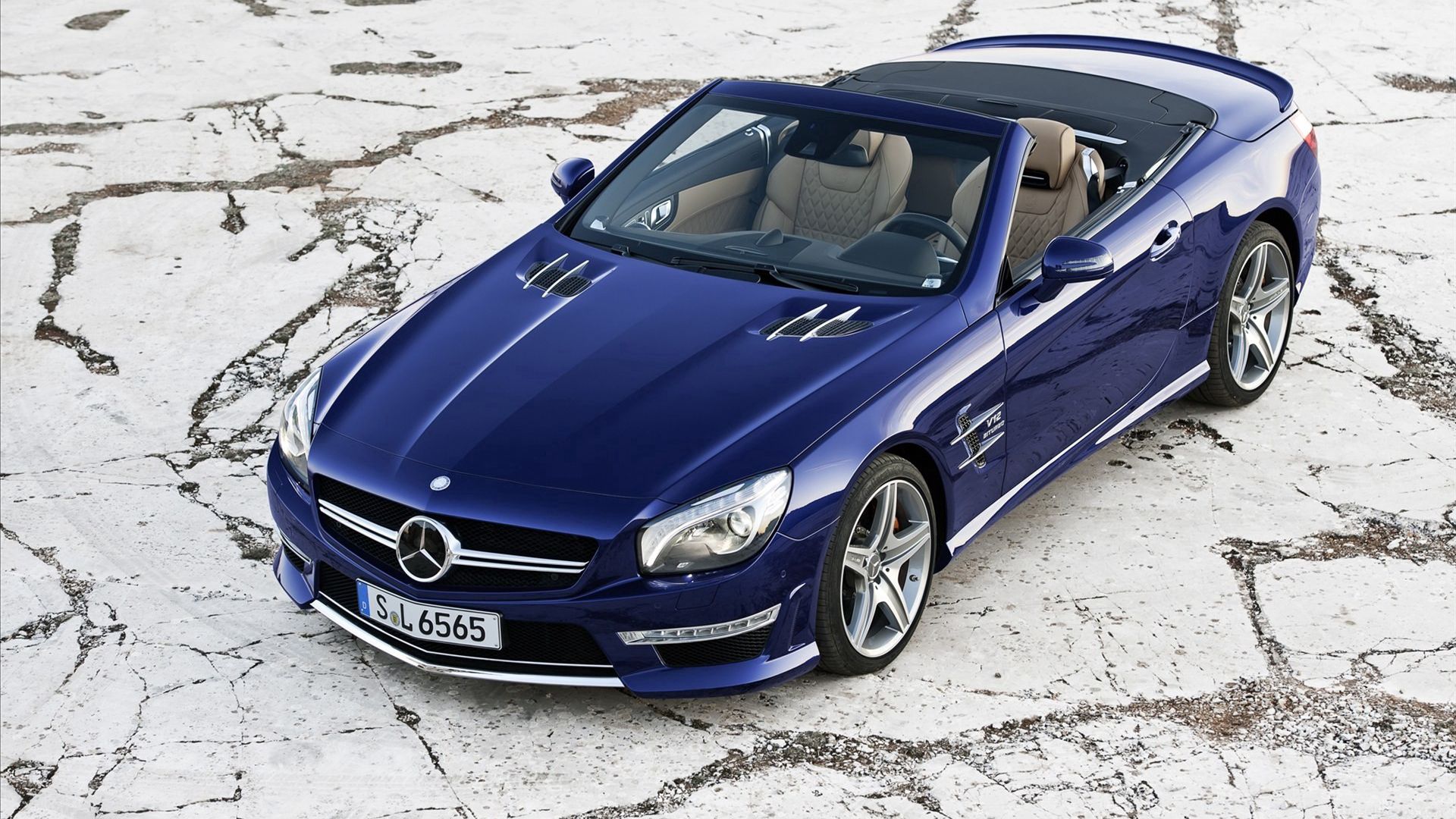2013 Mercedes Benz Sl65, Amg, Convertible Wallpapers Free Download