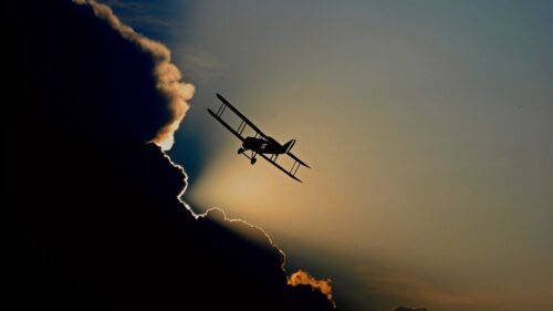 Aircraft, Flight, Clouds, Sky Wallpapers Free Download