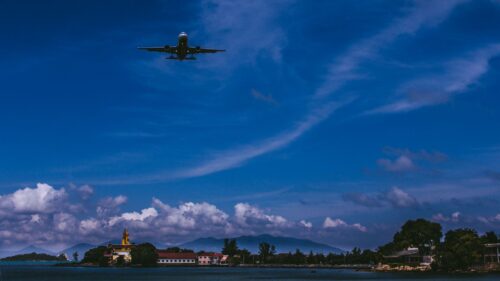 Airplane, Sky, Flight, Clouds Wallpapers Free Download