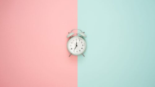 Alarm, Clock, Minimalism, Pink Wallpapers Free Download
