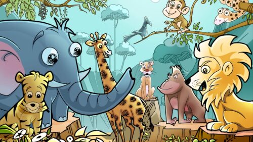 Animals Cartoon, Drawing Wallpapers Free Download
