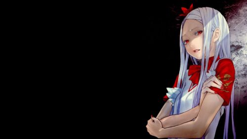 Anime, Girl, Blond, Eyes, Blue Wallpapers Free Download
