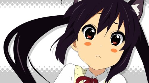 Anime, Girl, Brunette, Surprise, Eyes, Hair Wallpapers Free Download