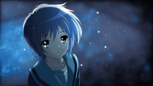 Anime, Girl, Cute, Lights, Night Wallpapers Free Download