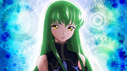 Anime, Girl, Hair, Green, Eyes, Radiance Wallpapers Free Download