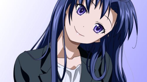 Anime, Girl, Hair, Red, Smile Wallpapers Free Download