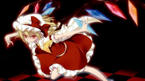 Anime, Girl, Vampire, Flying, Magic Wallpapers Free Download