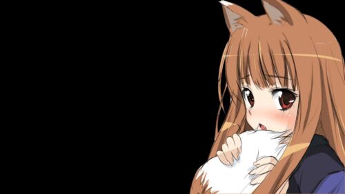 Anime, Spice, Wolf, Girl, Ears, Tail Wallpapers Free Download