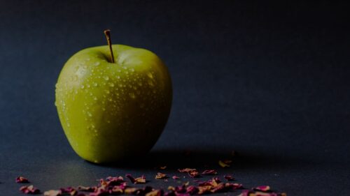 Apple, Green, Wet Wallpapers Free Download