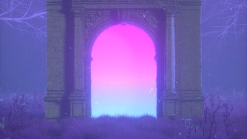 Arch, Portal, Glow Wallpapers Free Download