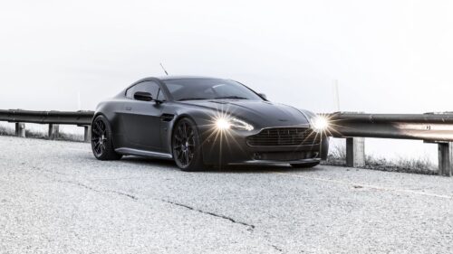 Aston Martin Vantage, Black HD Wallpapers Free Download