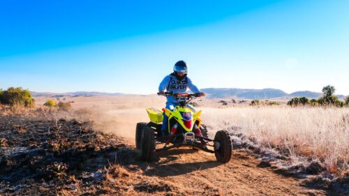 Atv, Man, Wheels HD Wallpapers Free Download
