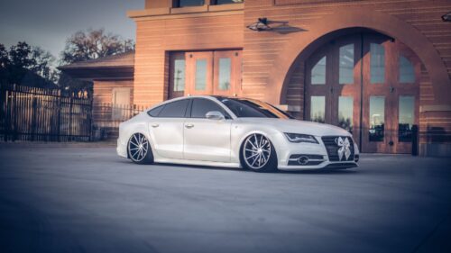 Audi A7, Vossen, Tuning, Wheels HD Wallpapers Free Download