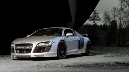 Audi, R8, Side, View, Silver HD Wallpapers Free Download