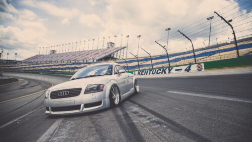 Audi TT, Sports, Car, Silver, Front, View HD Wallpapers Free Download
