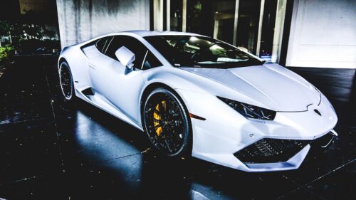 Auto, Side, View, Sports, Car, White HD Wallpapers Free Download
