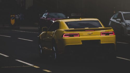 Auto, Side, View, Yellow, Road HD Wallpapers Free Download