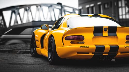 Auto, Sports, Car, Yellow, Rear, View HD Wallpapers Free Download