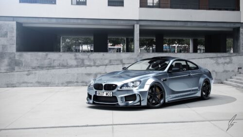BMW M6, Silver, Side, View Free Wallpapers Download