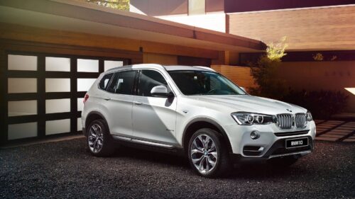 BMW X3, White, Side, View Free Wallpapers Download