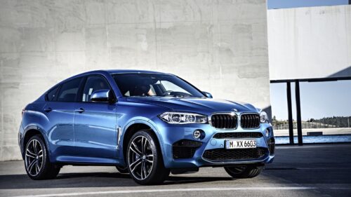 BMW X6 2015, Blue, Side, View Free Wallpapers Download