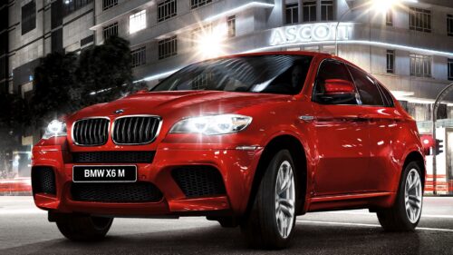 BMW X6, Bmw Red, Side, View Free Wallpapers Download