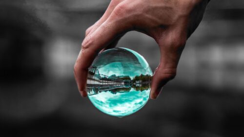 Ball, Glass, Hand HD Wallpapers Free Download