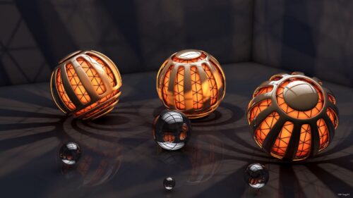 Balloons, Shapes, Light, Shadow HD Wallpapers Free Download
