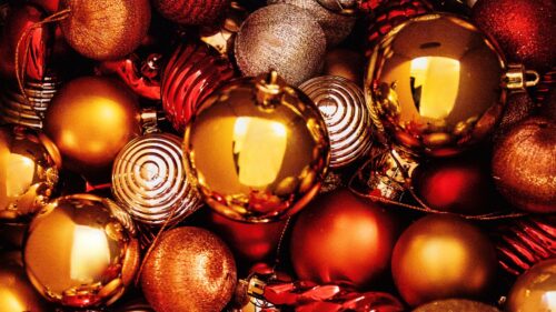 Balls, Decorations, New, Year HD Wallpapers Free Download
