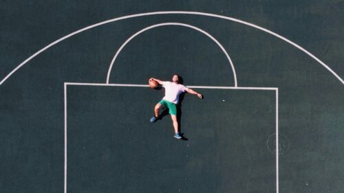 Basketball, Court, Player, Aerial, View Desktop Wallpapers Free Download