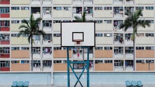 Basketball, Court, Playground, Roof Desktop Wallpapers Free Download