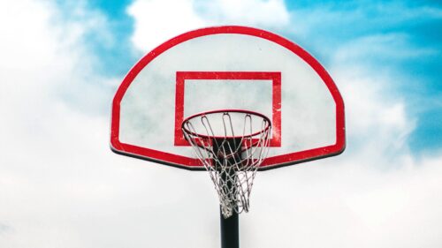 Basketball Ring, Shield, Net Desktop Wallpapers Free Download