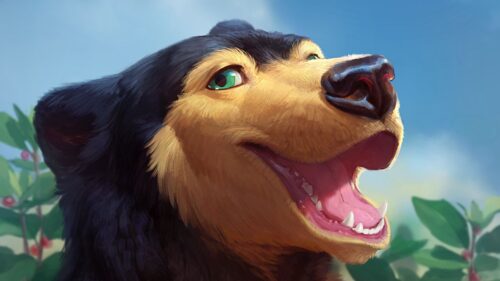 Bear, Art, Muzzle Desktop Wallpapers Free Download