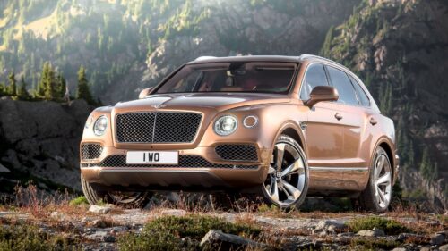 Bentley, Bentayga, Brown, Side, View Desktop Wallpapers Free Download