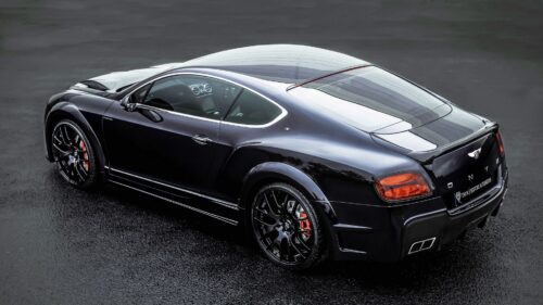 Bentley, Continental, Gt, Onyx, Tuning, Black Desktop Wallpapers Free Download