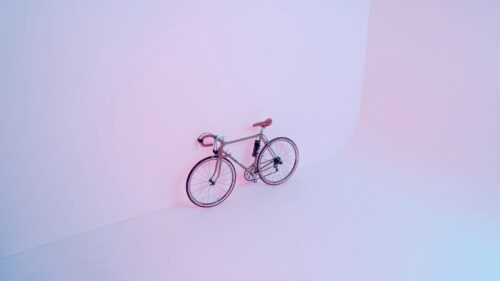 Bicycle, Pink, Light Desktop Wallpapers Free Download